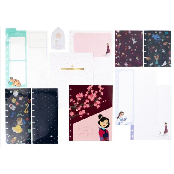 NEW Happy Planner Disney Princess Classic Planner Companion Folders Papers - Picture 2 of 16